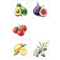 Disktrasa Diskduk Grönsaker Citrus