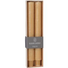 Ljus 2-pack Ockragula 3x25 cm