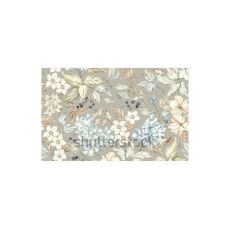 Underlägg Kork Vintage Blommor 43x30 cm