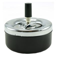 Askfat snurr metall 11x10cm askkopp