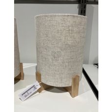 Bordslampa Lampa Trä/Textil 24 cm