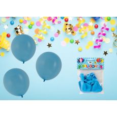 Ballong Ljusblå 10-pack Latex