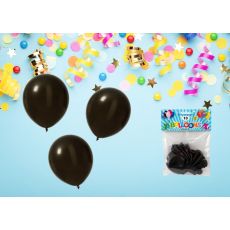 Ballong Svart 10-pack Latex