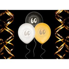 Ballong 60 år 6-pack Latex