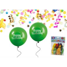 Ballong Happy Birthday 8-pack Latex Mixade