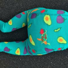 Barnstrumpbyxor med anti-slip - Grönsaker nyfödd-6år