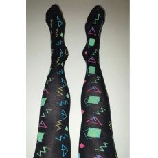 Strumpbyxor 80´s neon- Small-Large