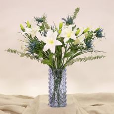 Blombukett vit Lilja - Sagolik Mystik