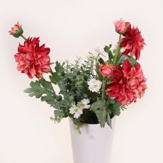 Blombukett rosa melerad Dahlia Vincente