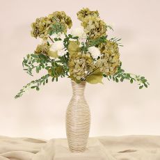 Blombukett Hortensia grön - Fridfull Grönska