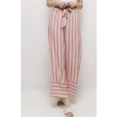 Coastal Chic  byxor -rosa vitt randigt