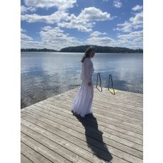 Gypsy Breeze – Volangkjol i Linne vit