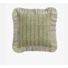 Chamois Kuddfodral med volanger Jaipur Stripe