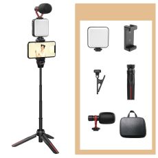 Phone Vlogging Tripod+Lights Kit
