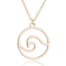 Ocean Lovers Wave Necklace