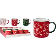 Mugg Julmugg Grön Granar 54 cl