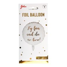 Ballong Student Fy fan vad du är bra! 46 cm