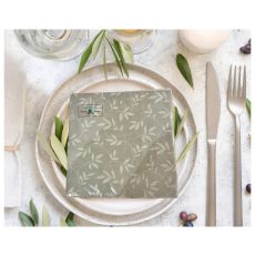 Servetter Blommor  (20 servetter)