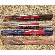 Rökelse med hållare Patchouli 90-pack