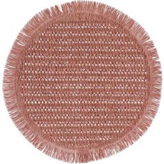 Underlägg Runt Grön Fransar 38 cm