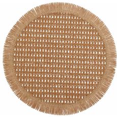 Underlägg Runt Grön Fransar 38 cm