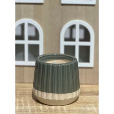 Ljus Keramik Vinrött