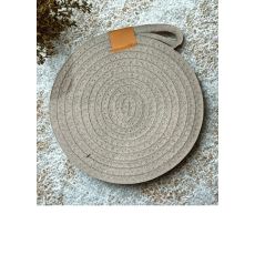 Underlägg Grytunderlägg Textil Svart