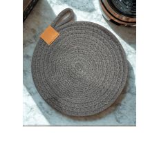 Underlägg Grytunderlägg Textil Svart