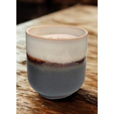 Ljus Keramik Brunt 9 cm