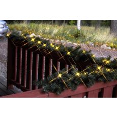 Girlang med LED 2,7 m Inne/Ute Timer