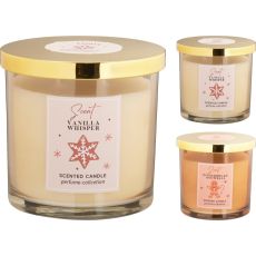 Doftljus Gingerbread Snowball Glasburk 10 cm