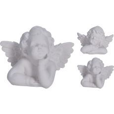 Ängel Flicka Vit/guld