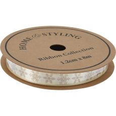 Band Textil Vitt Jul 8 meter