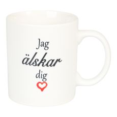 Mugg Jag älskar dig