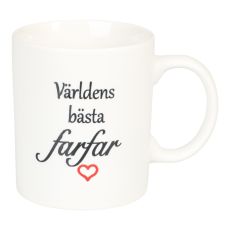 Mugg Världens bästa farfar