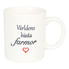 Mugg Världens bästa farmor