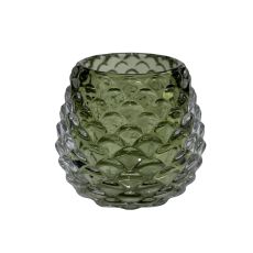 Ljuskopp Glas Grön 6,5 cm