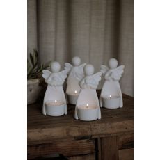 Majas Cottage Ängel Ljushållare Vänskap Gåvobox