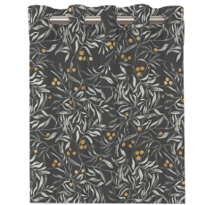 Grim öljettlängder grå/gul.   2x120x240cm