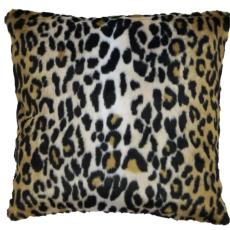 Savann leopardmönstrat kuddfodral 45x45cm