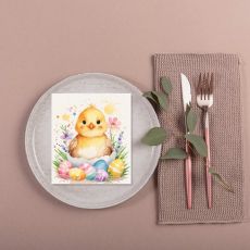 Servetter Påsk Kyckling 33x33 cm 20-pack