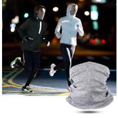 2 x Multifunktionell Bandana med Filterficka - Svart/Röd