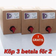 Kolloidalt silver 10ppm 5 liter bib 3st för 2!