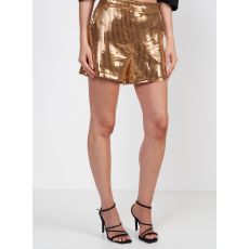 Gleaming Golden Disco Shorts