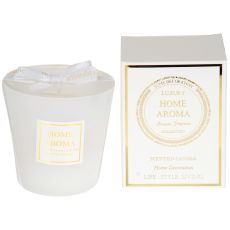 Doftljus Cotton vit i presentask