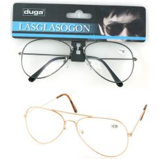 Läsglasögon Pilot +3.00 Duga Svart