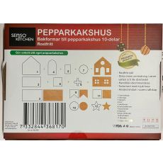 Pepparkakshus set Formar Bak Jul