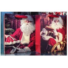 Presentpåse Tomte 2-pack 74x49 cm