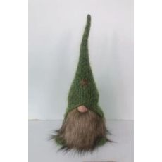 Tomte Textil Grön 42 cm