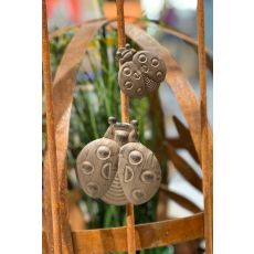 Nyckelpiga Metall Magnet 9 cm